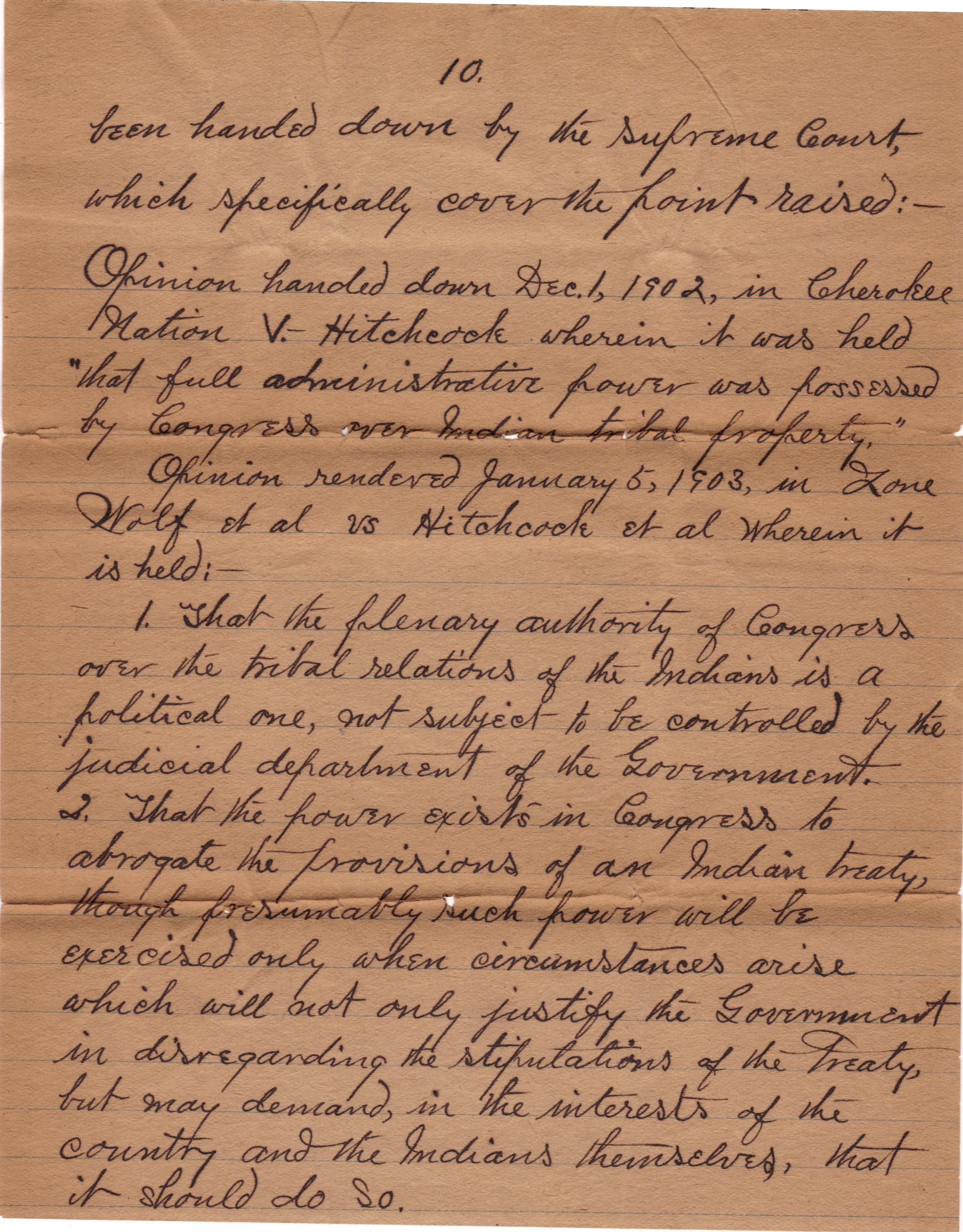 April 22, 1902: Winnebago Mission land papers (10)